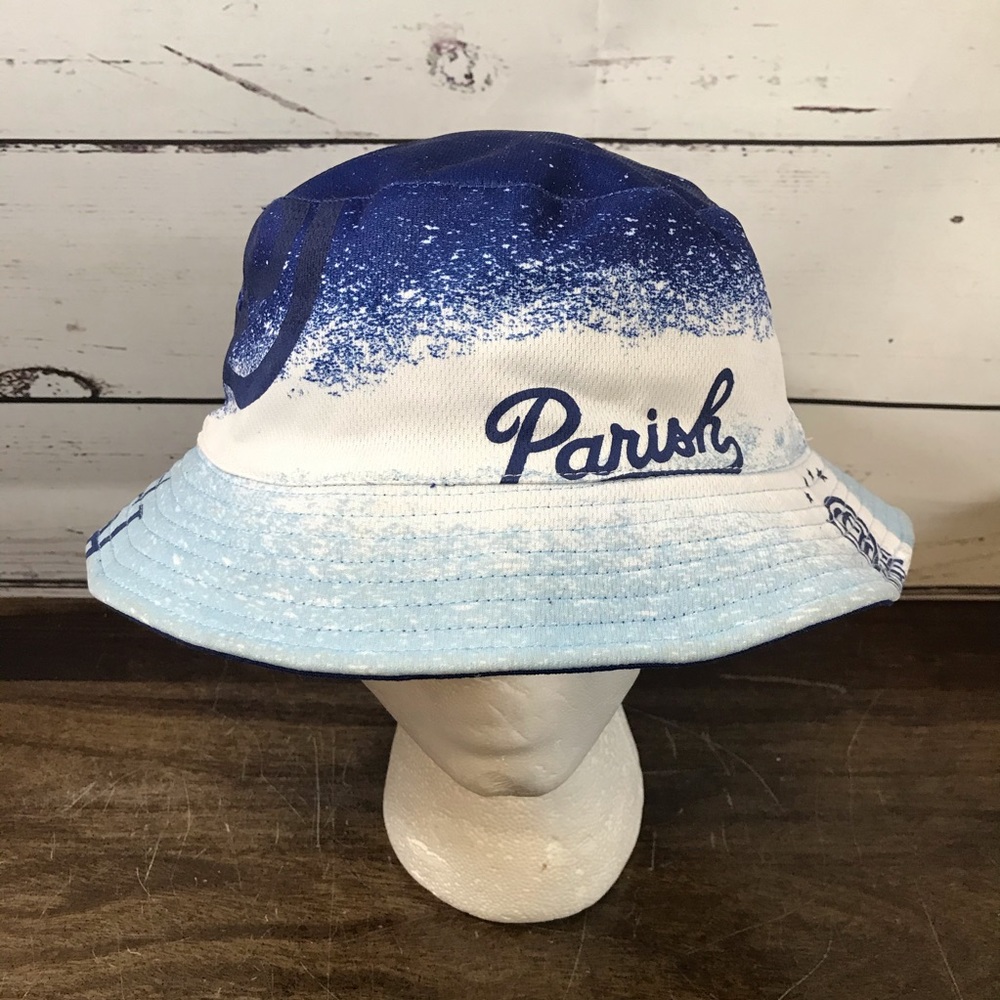 Parish Nation PNB Nation 90s Hip Hop Bucket Denim Hat Cap One Size Rare 4XL